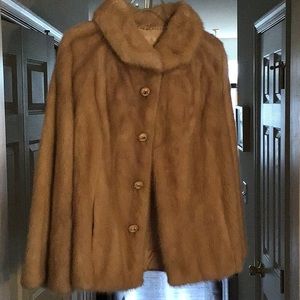 Small Tourmaline Mink Jacket